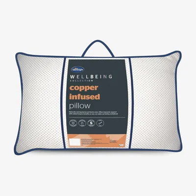 Habitat Silentnight Wellbeing Copper Infused Pillow