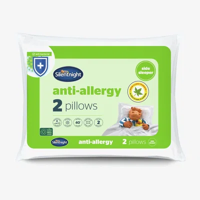Habitat Silentnight Anti-Allergy Side Sleeper Firm Pillow - 2 Pack