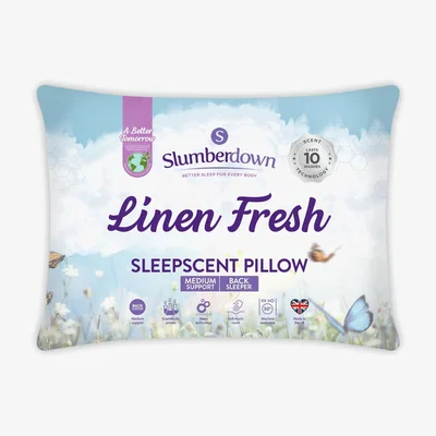 Habitat Slumberdown SleepScent - Medium Support Pillow - 1