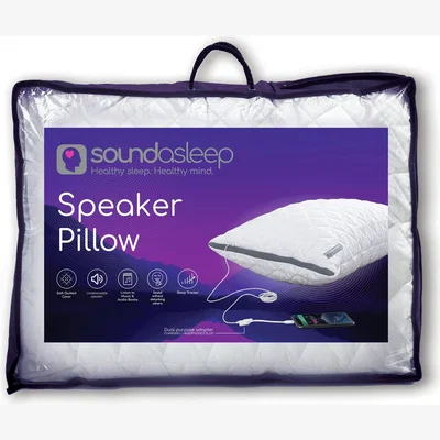Habitat Soundasleep Medium Support Speaker Pillow