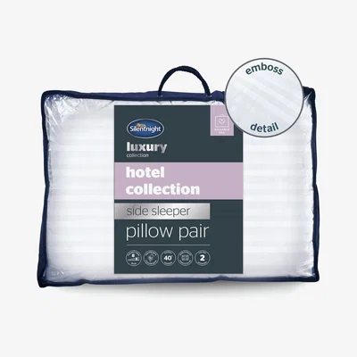 Habitat Silentnight Hotel Luxury Hollowfibre Firm Pillow - 2 Pack