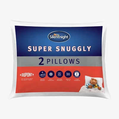 Habitat Silentnight Super Snuggly Medium Pillow - 2 Pack