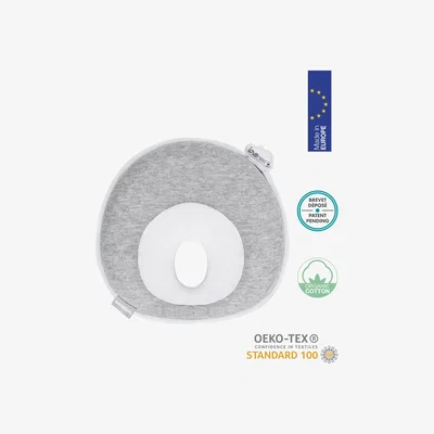 John Lewis Babymoov Lovenest+ Baby Head Support Pillow, Smokey