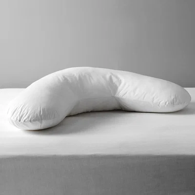 John Lewis John Lewis & Partners Specialist Synthetic Carefree Comfort Teflon V-Shaped Support Pillow