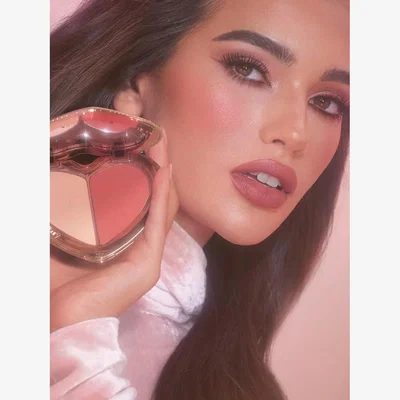 John Lewis Charlotte Tilbury Pillow Talk Beauty Soulmates Face Palette