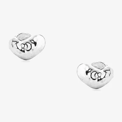 John Lewis Tutti & Co Soul Collection Pillow Heart Stud Earrings