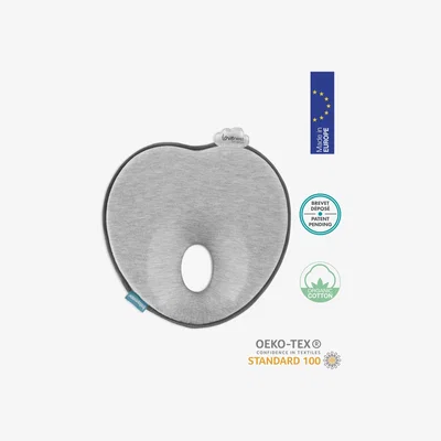John Lewis Babymoov Lovenest Baby Head Support Pillow, Smokey