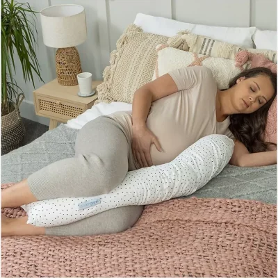 John Lewis Dreamgenii Maternity and Nursing Pillow, Spot Print
