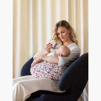 John Lewis bbhugme Dot Print Nursing Pillow, Multi