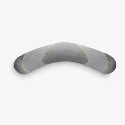 John Lewis Kally Sports Recovery Support Pillow, Grey