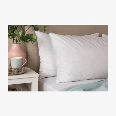 John Lewis Snuggledown Natural Duck Feather and Down Standard Pillow, Soft/Medium
