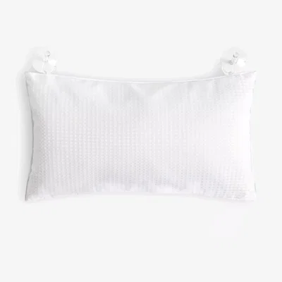 John Lewis John Lewis Waffle Bath Pillow, White