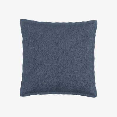 John Lewis Bedeck of Belfast Delphine Pillow Sham, Blue Chambray