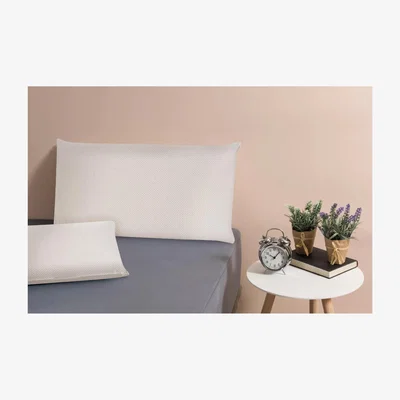 John Lewis Velfont Temperature Regulating Memory Foam Standard Pillow, Medium/Firm