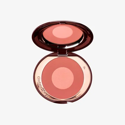 John Lewis Charlotte Tilbury Cheek To Chic Blusher, Pillow Talk Deep