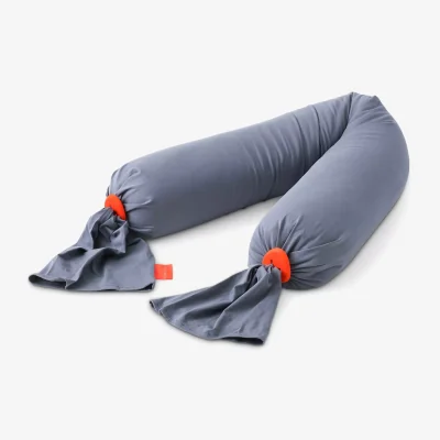 John Lewis bbhugme Pregnancy Pillow, Blue/Orange