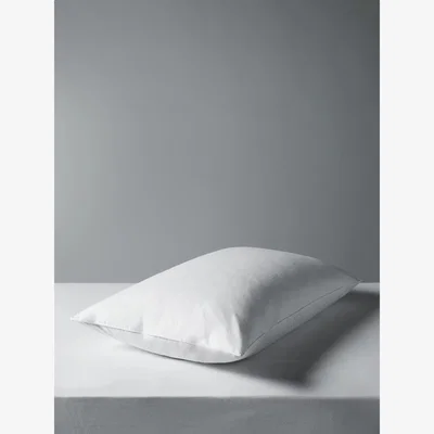 John Lewis John Lewis Natural Goose Feather & Down Standard Pillow, Medium/Firm