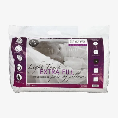 La Redoute Essentials Hollowfibre Pillow Pair