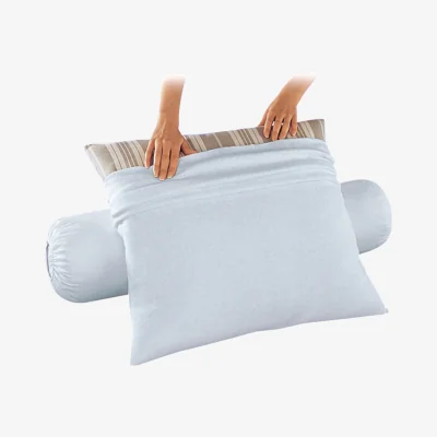 La Redoute Waterproof Stretch Flannelette Pillow and Bolster Protector