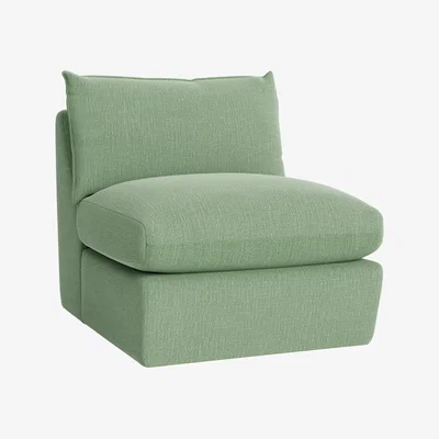 Loaf Pillow Nap Armless Love Seat