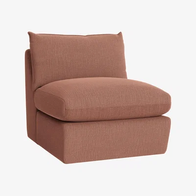 Loaf Pillow Nap Armless Love Seat