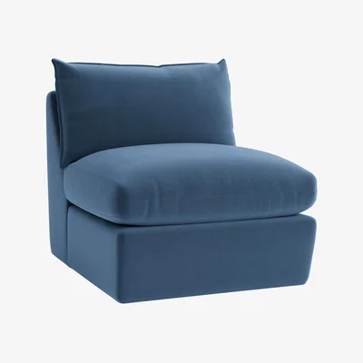 Loaf Pillow Nap Armless Love Seat