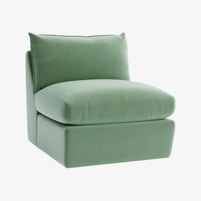 Loaf Pillow Nap Armless Love Seat