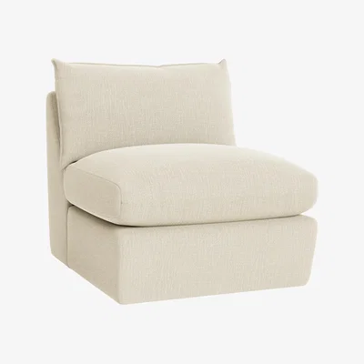 Loaf Pillow Nap Armless Love Seat