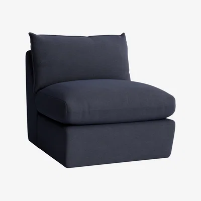 Loaf Pillow Nap Armless Love Seat