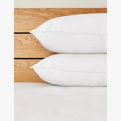 Marks & Spencer M&S 2pk Ultimate Comfort Pure Cotton Firm Pillows - White, White