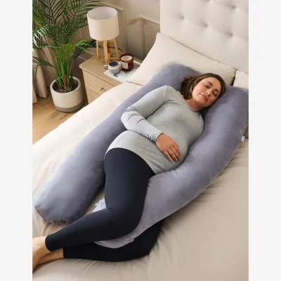 Marks & Spencer Silentnight Body Support U-Shaped Pregnancy Pillow Grey