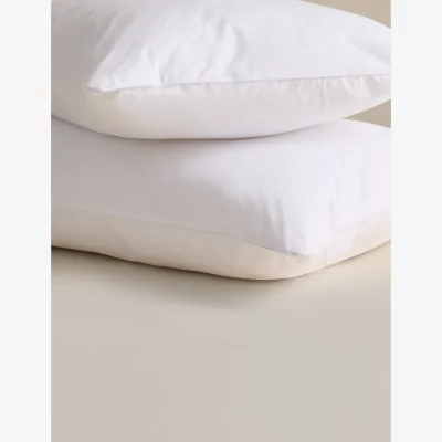 Marks & Spencer M&S 2 Pack Cluster Fibre Firm Pillows White
