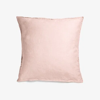 Made in Design pillowcase 65 x 65 cm - / 65 x 65 cm - Washed linen by Au Printemps Paris Pink