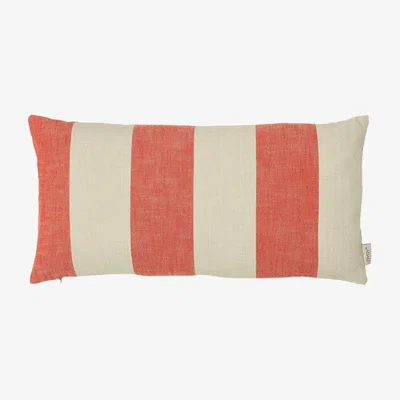 Nordic Nest OYOY Kara cushion cover 30x60 cm Cherry red