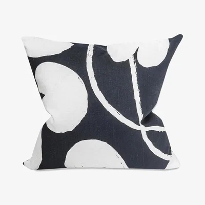 Nordic Nest Fine Little Day Water lilies cushion cover blue-white