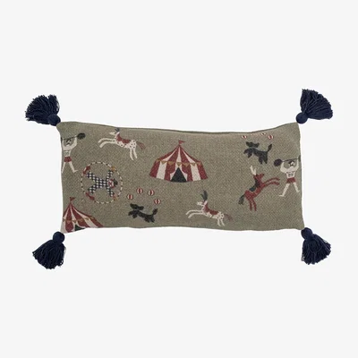 Nordic Nest Bloomingville Loome cushion 30x65 cm Circus