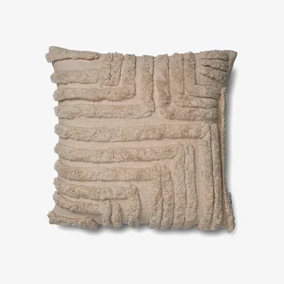 Nordic Nest Classic Collection Field cushion cover 50x50 cm Beige