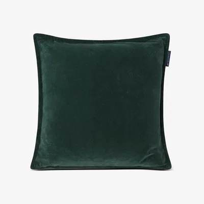 Nordic Nest Lexington Velvet cushion cover with edge 50x50 cm Green