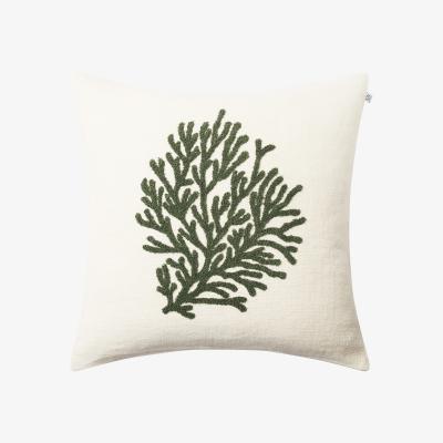 Nordic Nest Chhatwal & Jonsson Coral pillowcase 50x50 cm Cactus green
