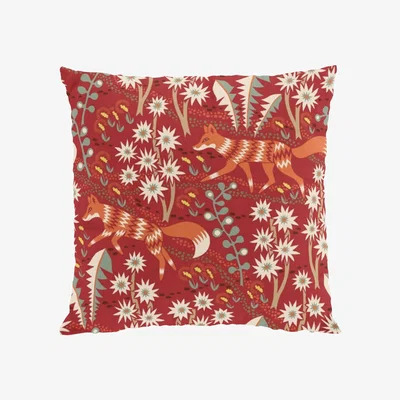 Nordic Nest Arvidssons Textil Stjärnspeja cushion cover 47x47 cm Red