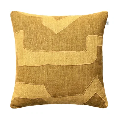 Nordic Nest Chhatwal & Jonsson Sikkim pillowcase 50x50 cm Spicy Yellow-Masala Yellow