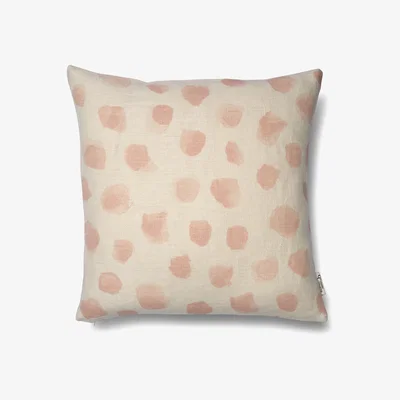 Nordic Nest Classic Collection Dotty cushion cover 50x50 cm White-rose smoke