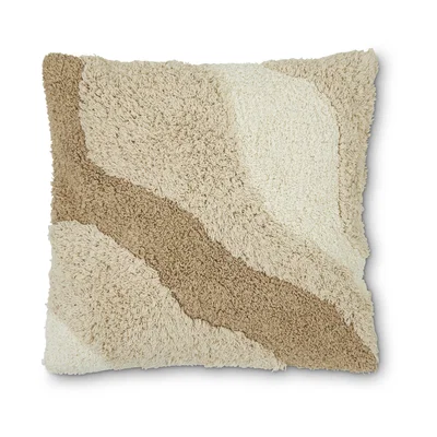Nordic Nest Boel & Jan Idun pillowcase 45x45 cm Beige-brown