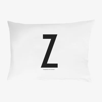 Nordic Nest Design Letters pillow case 70x50 cm Z