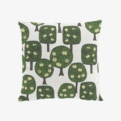 Nordic Nest Arvidssons Textil Äppelskogen cushion cover 47x47 cm Light green