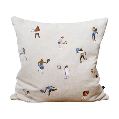 Nordic Nest Fine Little Day Tennis pillowcase 48x48cm Natural