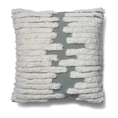 Nordic Nest Classic Collection River pillowcase 50x50 cm Slate grey