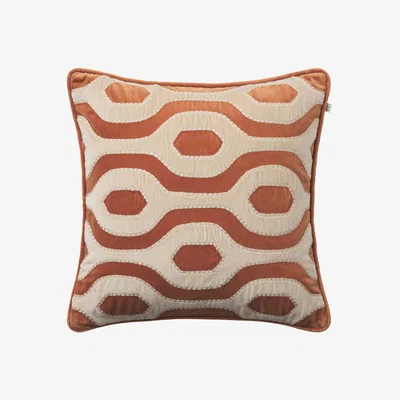 Nordic Nest Chhatwal & Jonsson Varanasi cushion cover 50x50 cm Terracotta-tan