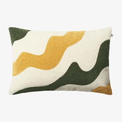 Nordic Nest Chhatwal & Jonsson Lodi pillowcase 40x60 cm Cactus-Spicy yellow-off white
