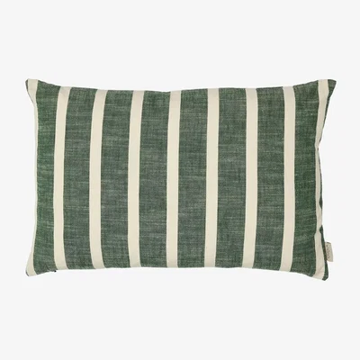 Nordic Nest OYOY Kara cushion cover 40x60 cm Green-white
